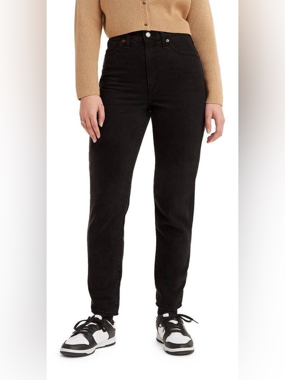 NWT 80S MOM WOMEN'S JEANS in black size 33 30